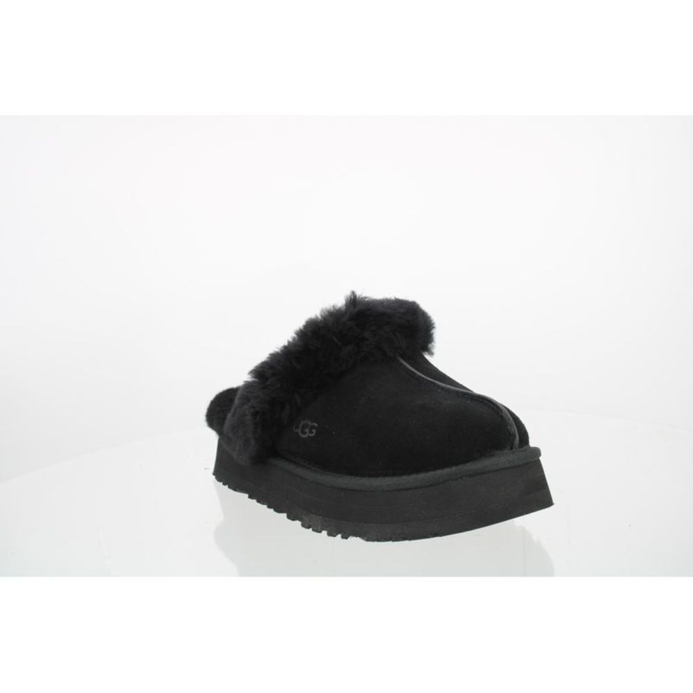 UGG Womens Disquette Black Mule Slippers Size 9 Medium (B, M) (4517939)